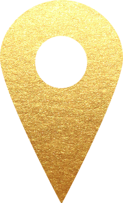 Gold Pin Icon